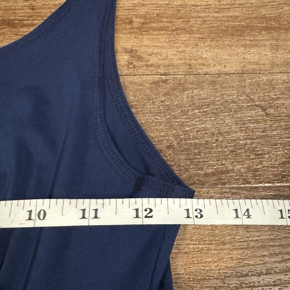 MiracleSuit Slip Dress Shapewear Blue Size S Slimming Smoothing Lace Trim - Picture 5 of 7